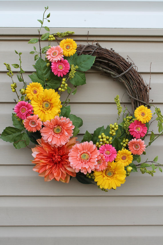 Spring wreath | 25+ May Day ideas