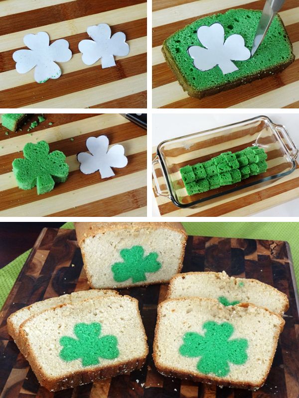 St. Patrick's Day Peek a Boo Pound Cake | 25+ St. Patrick's Day ideas