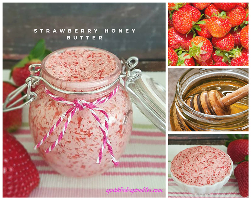 Strawberry Honey Butter | 25+ Strawberry Recipes