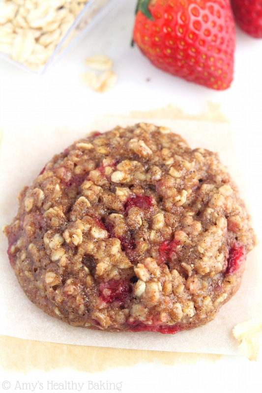 Strawberry Oatmeal Cookies | 25+ Strawberry Recipes
