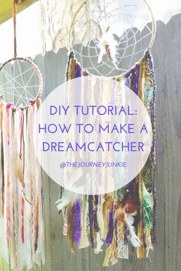 DIY Dream Catchers - Super Cool Dreamcatcher - How to Make a Dreamcatcher Step by Step Tutorial - Easy Ideas for Dream Catcher for Kids Room - Make a Mobile, Moon Designs, Pattern Ideas, Boho Dreamcatcher With Sticks, Cool Wall Hangings for Teen Rooms - Cheap Home Decor Ideas on A Budget http://diyprojectsforteens.com/diy-dreamcatchers