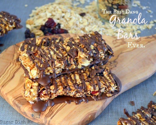 The Best Dang Granola Bars Ever | 25+ Granola recipes