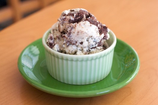 Thin Mint Ice Cream | 25+ Girl Scout Cookie Recipes