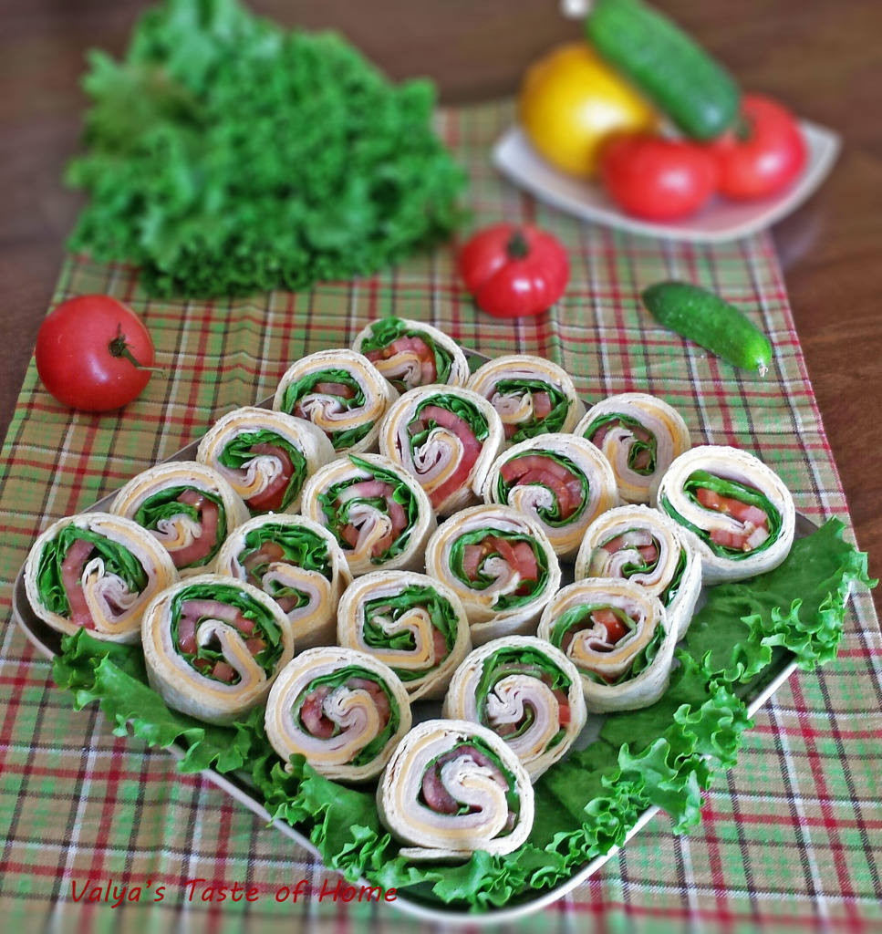 Turkey Pinwheels Appetizers | 25+ Rollups and Pinwheels