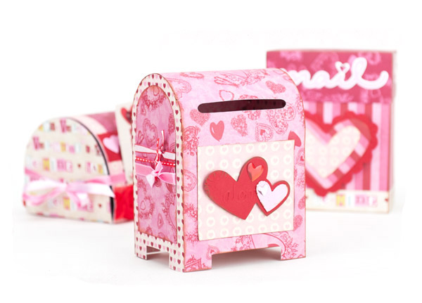 Valentine Mailboxes SVG Kit | 25+ Valentine Boxes for Girls