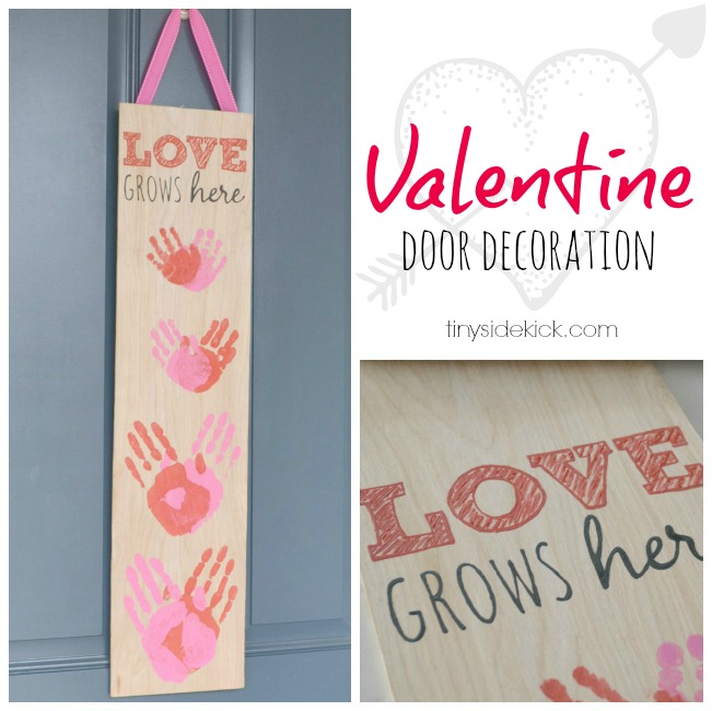 Valentine door decoration