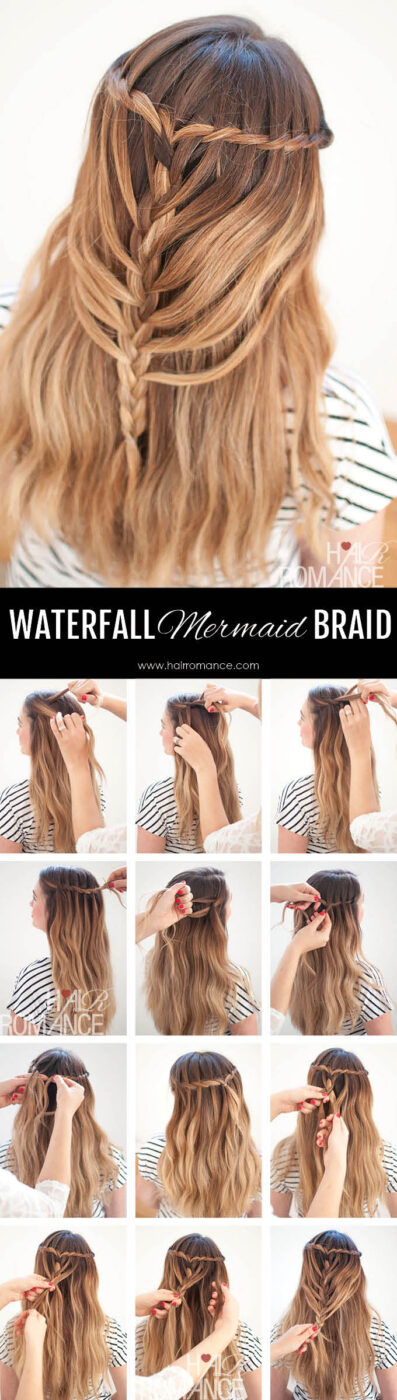 Waterfall Mermaid Braid