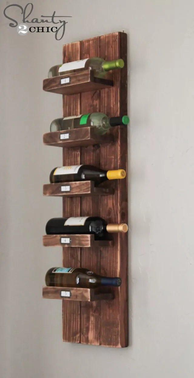 diy wine rack