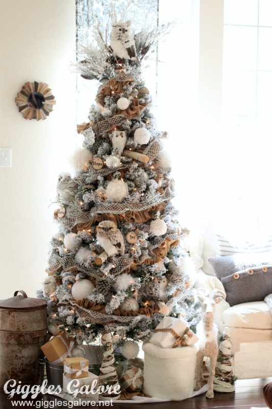 Winter Woodland Christmas Tree