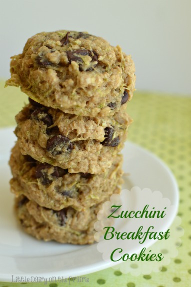 Zucchini Breakfast Cookies | 25+ zucchini recipes