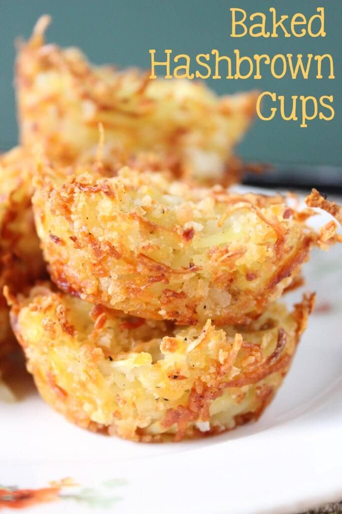 baked hash brown cups + Top 50 Easter Brunch Recipes that will please every guest on your list!