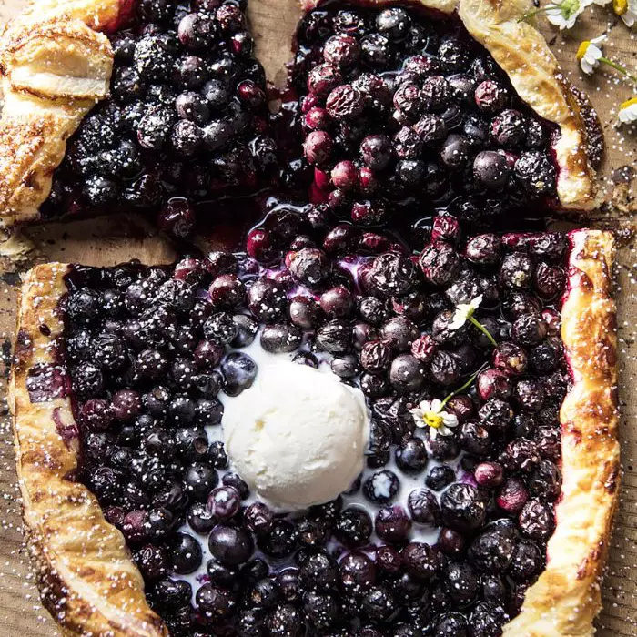 Blueberry Chamomile Galette—Things to Bake When You're Bored