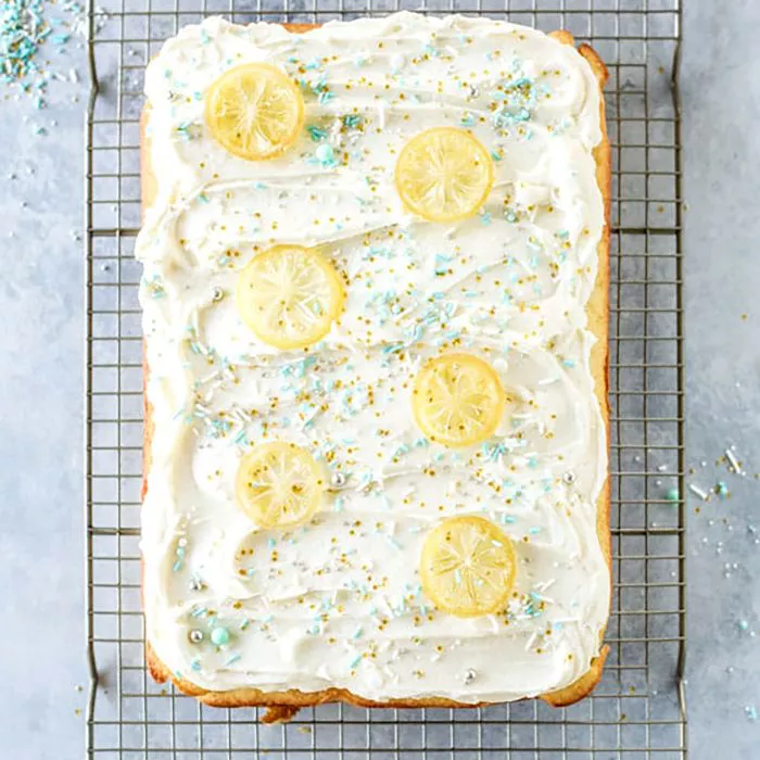 Lemon Sheet Cake—Things to Bake When You're Bored