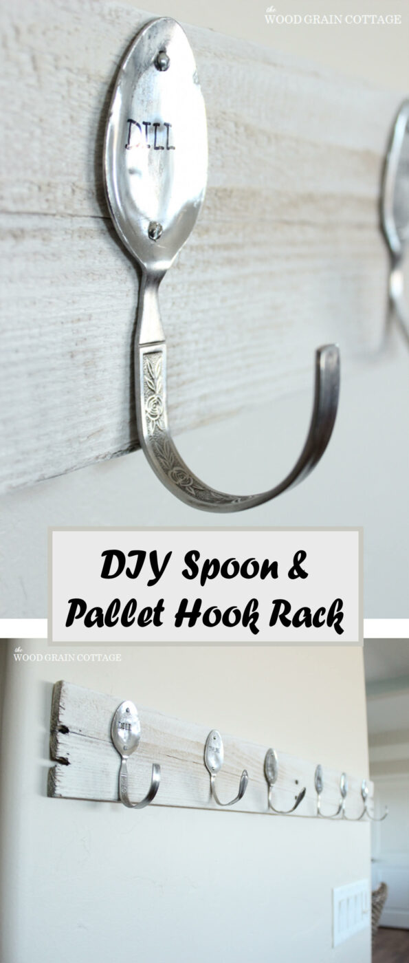 Pallet Wood and Spoon Hanger