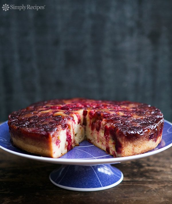 cranberry upside down cake-25+ cranberry recipes-NoBiggie.net