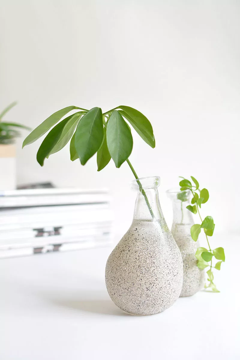 DIY Faux Stone Vase