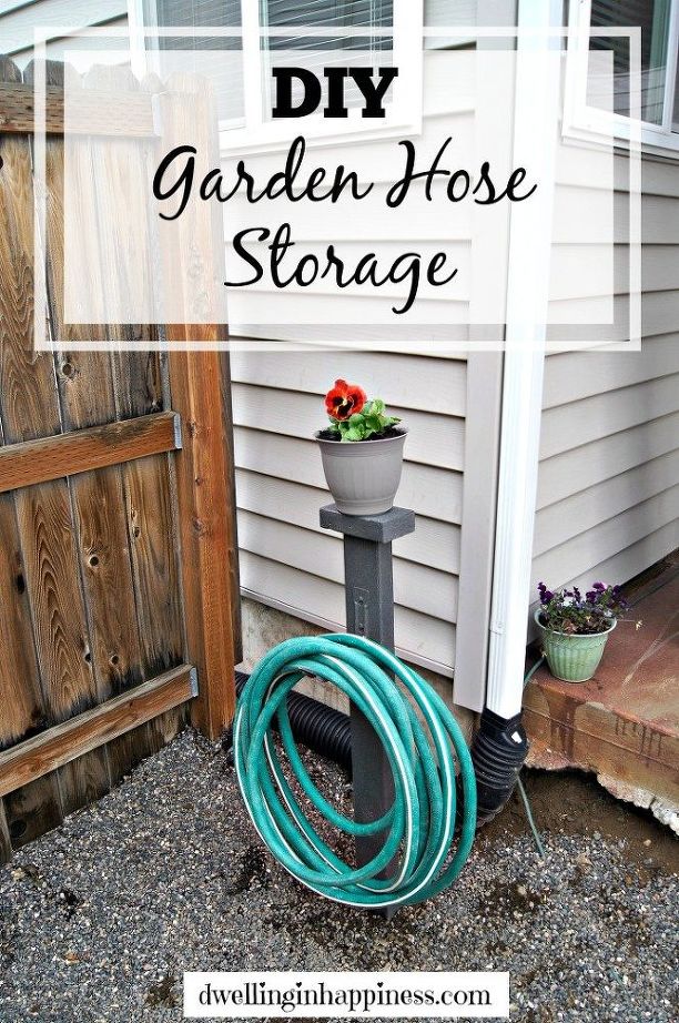 DIY Garden Hose Storage