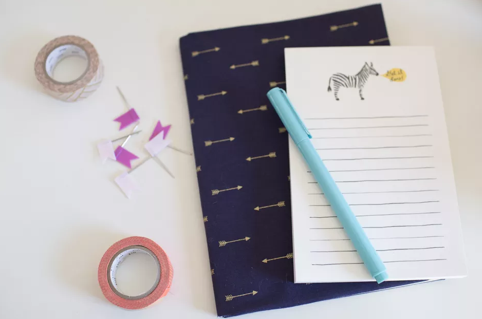 15 Customizable DIY Notebook Covers (Part 1) - DIY Notebook Ideas, DIY Notebook Covers, DIY Notebook Cover, DIY Notebook