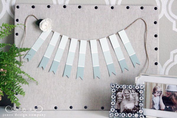 Easy Paint Chips Garland