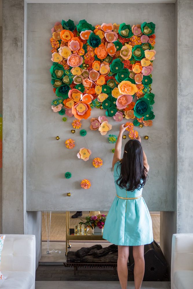 diy-wall-flower-art-homesthetics