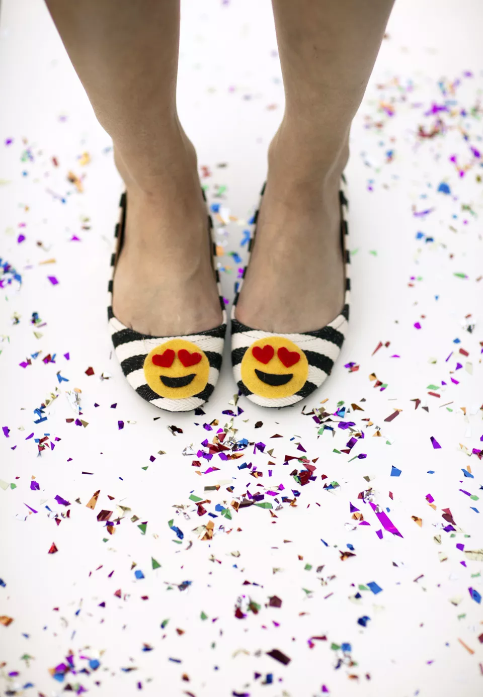 DIY Emoji Shoes