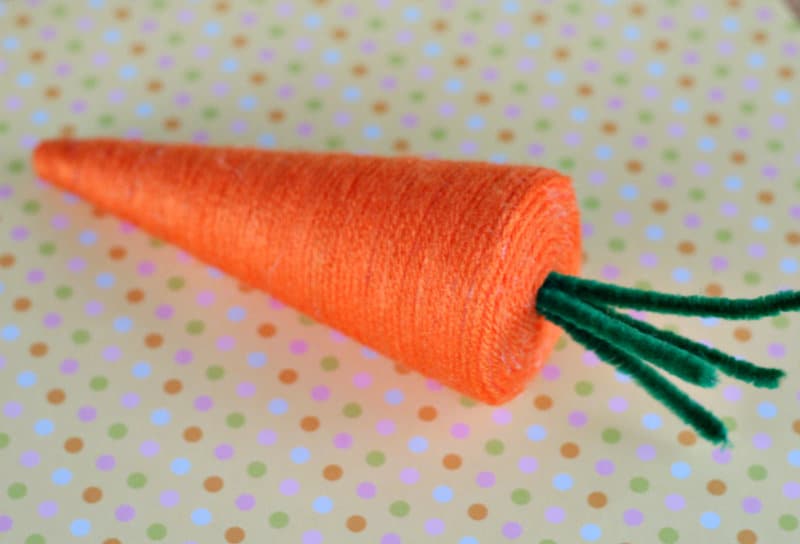 How to Make an #Easter Carrot Craft