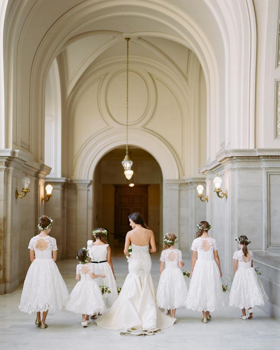 open back flower girl dresses with lace