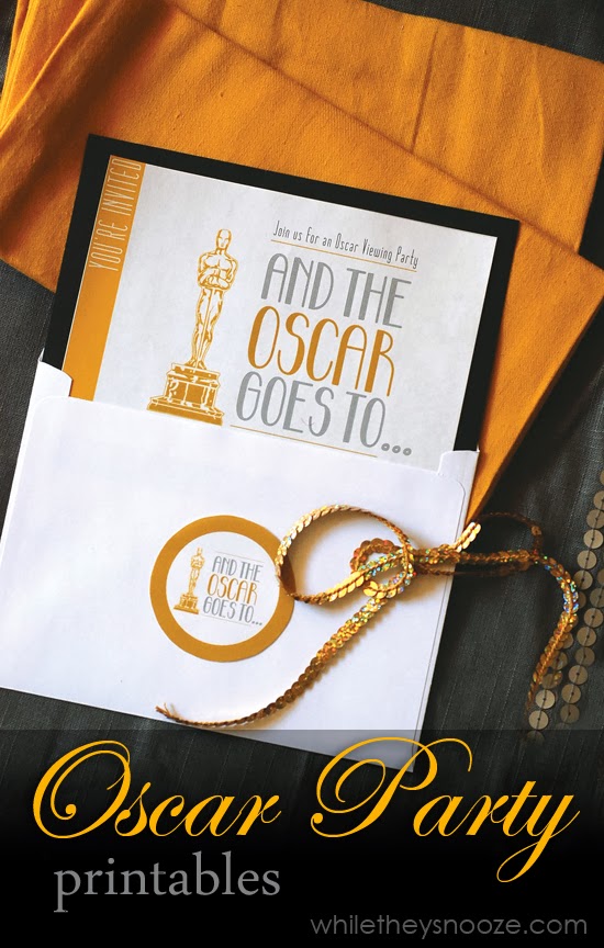 free oscar party invitations | 25+ Oscar Party Ideas