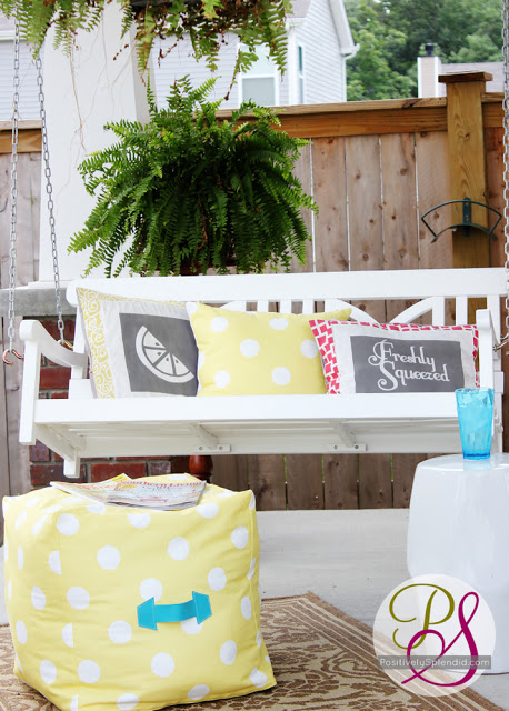 DIY Outdoor Projects: 15 Colorful Porch Ideas (Part 1) - porch ideas, Porch Decor Ideas, diy porch, diy outdoor furniture, diy outdoor