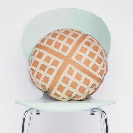  Giant waffle pillow