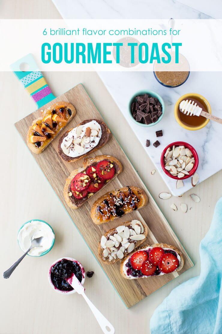 gourmet toast IHN + Top 50 Easter Brunch Recipes that will please every guest on your list!