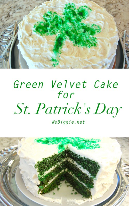 Green Velvet Cake | 25+ St. Patrick's Day ideas