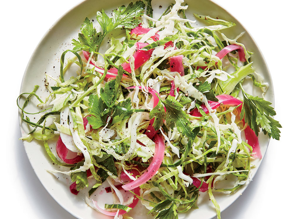 Pickled Onion Slaw
