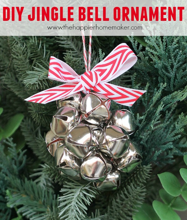 jingle bell ornament | 25+ ornaments kids can make