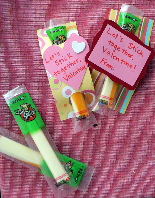 let's stick together, valentine - 25+ Creative Classroom Valentines - NoBiggie.net