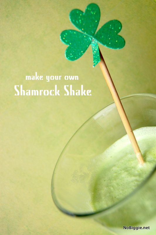 DIY Shamrock Shake | 25+ St. Patrick's Day ideas