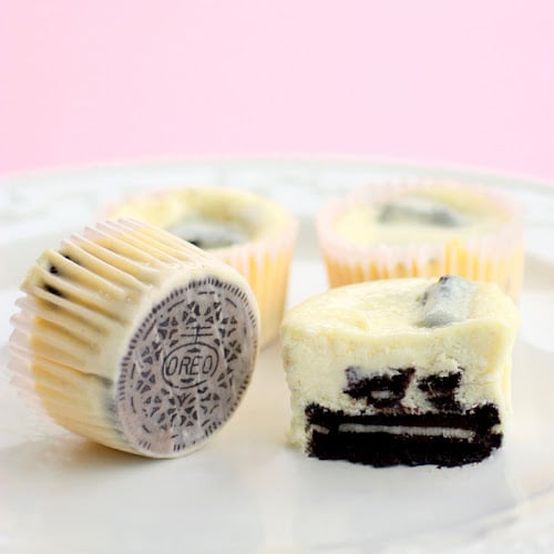 Oreo cookies and cream cheesecakes | 25+ Muffin Tin recipes for kids