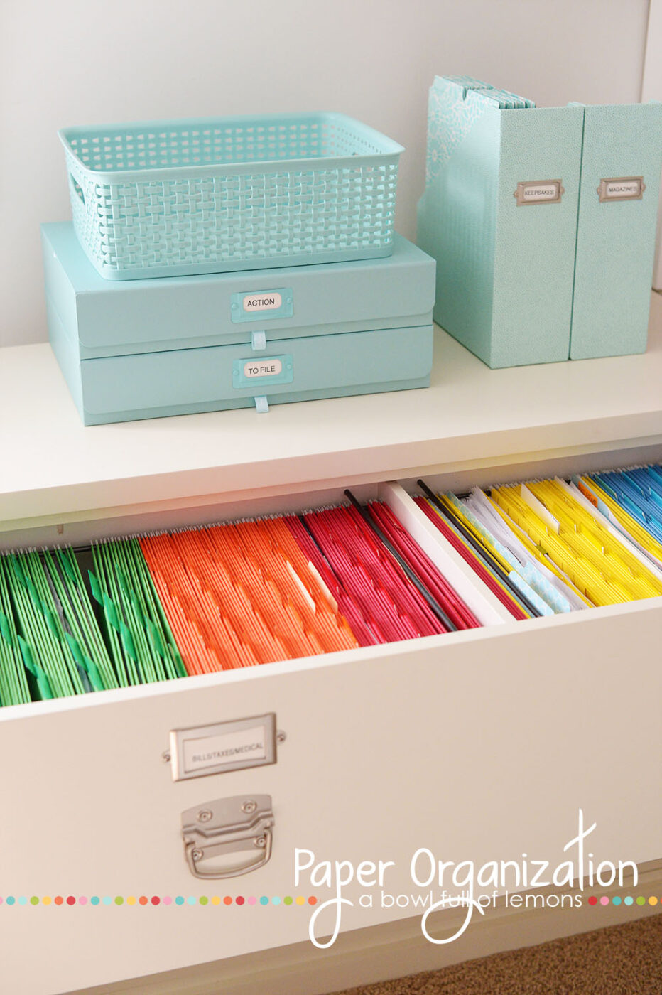 Easy DIY Hacks to Organize Your Paper Clutter - Paper Clutter, diy organization projects, DIY Organization Ideas, diy organization hacks, DIY Hacks to Organize Your Paper Clutter