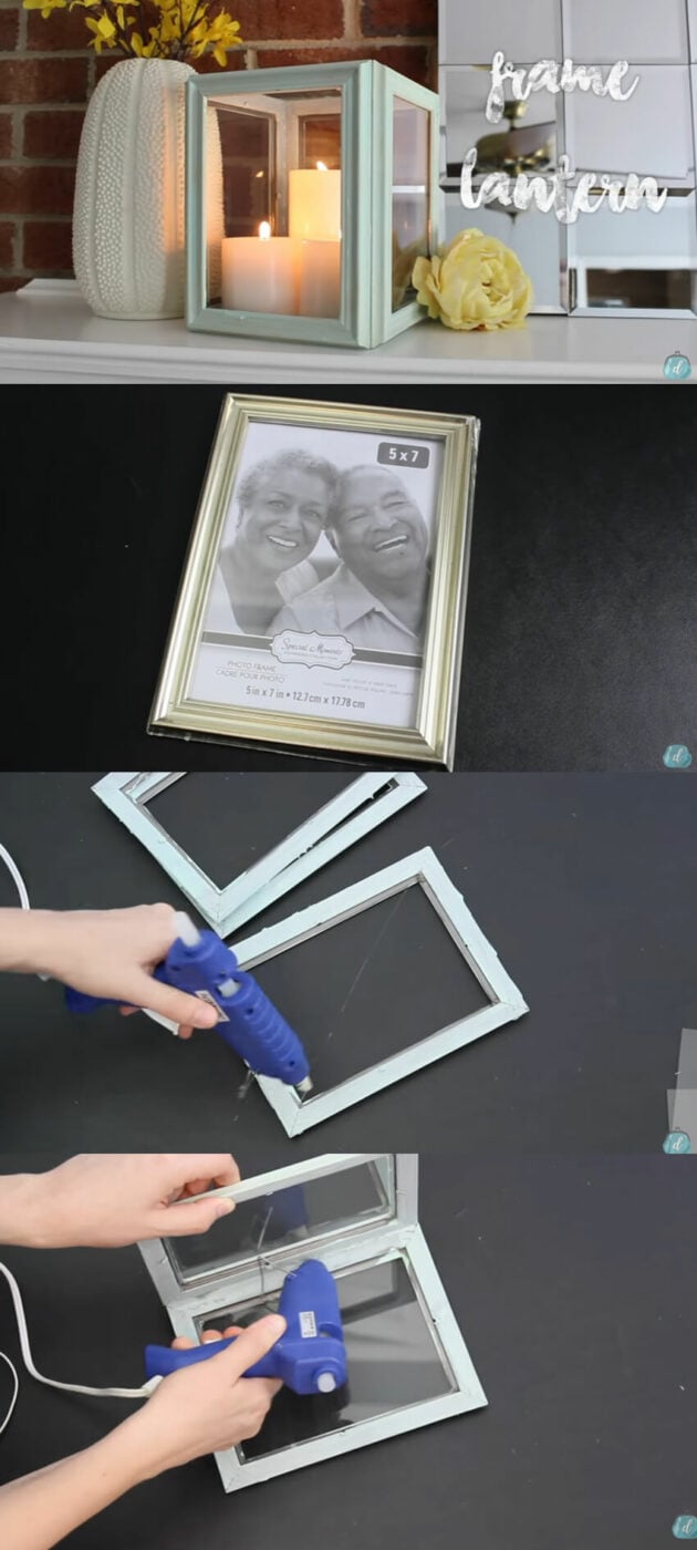 DIY Picture Frame Candle Box