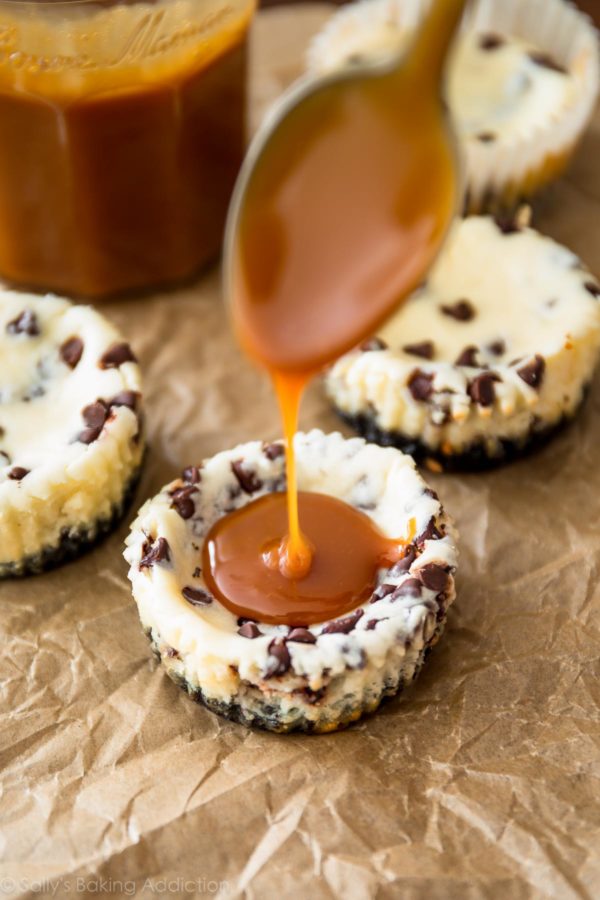 salted caramel recipe cheesecakes