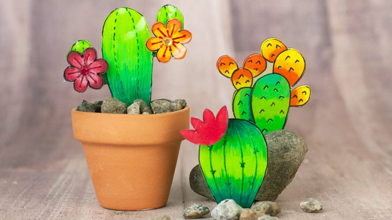 Cactus Shrinky Dinks Lights – We're Going to Make it