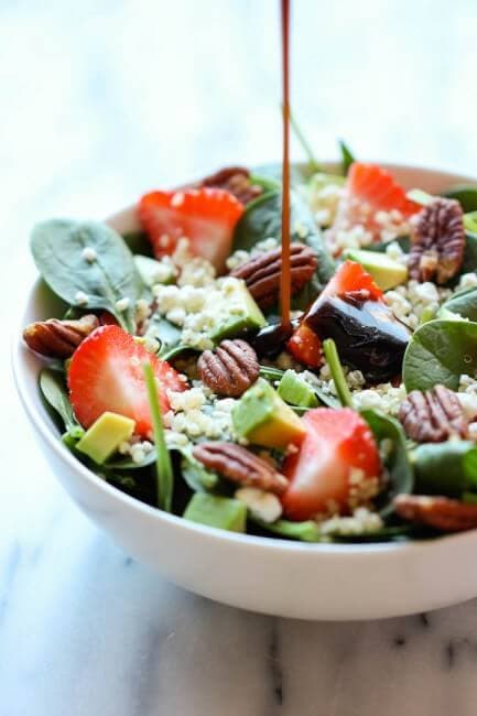 strawberrey quinoa salad