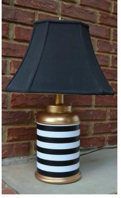 old lamp makeover