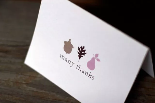 diy thanksgiving card