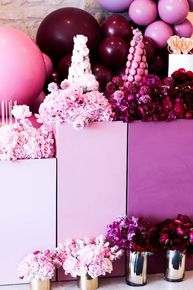 Wedding balloon backdrop - Sweet Event Styling by Thanh