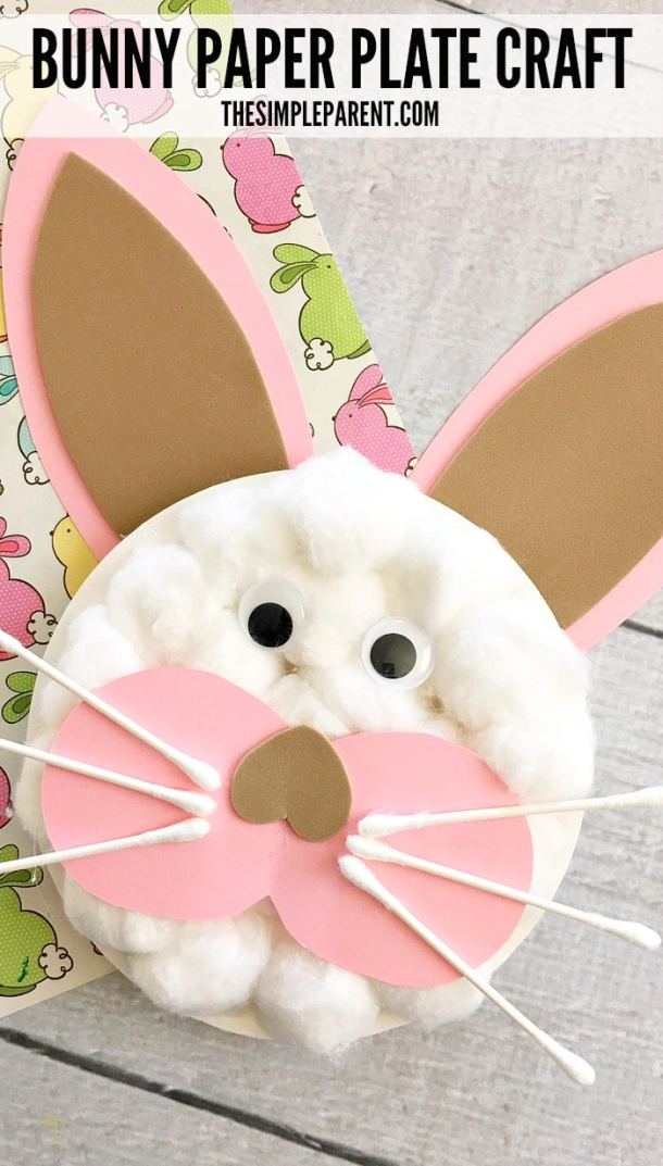 15 Best Bunny Crafts for Easter (Part 2) - Bunny Crafts for Easter, Bunny Crafts, Bunny Craft