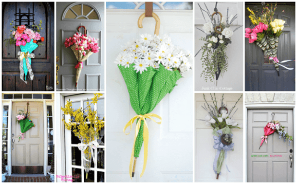 15 Creative DIY Easter Wreath Ideas (Part 1) - DIY Easter Wreaths, DIY Easter Wreath Ideas, diy Easter wreath