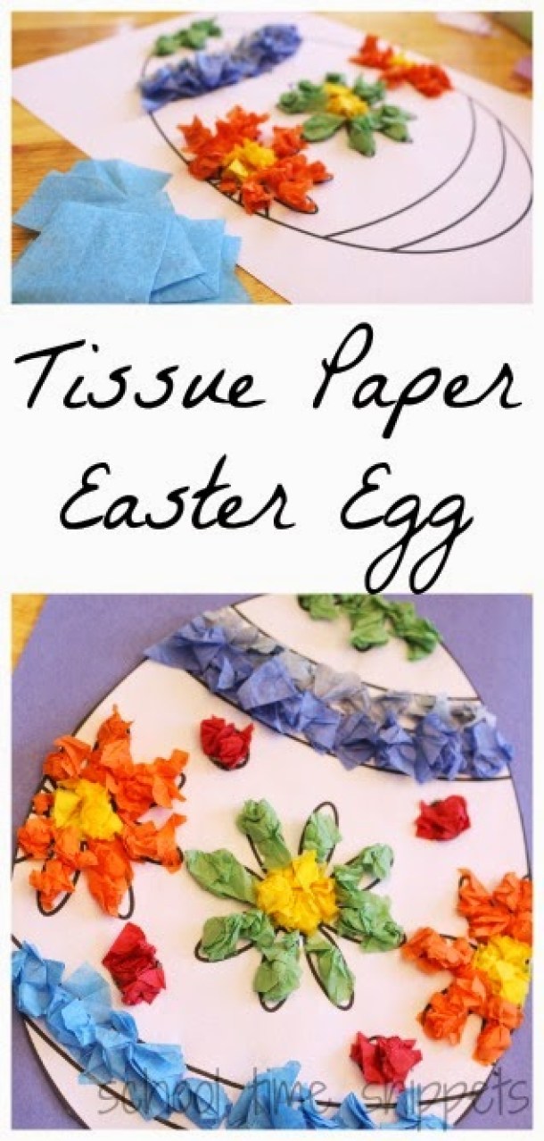 15 Simple Easter Crafts for Kids - Easter Crafts for Kids, Easter Craft ideas, DIY Easter Decor Projects