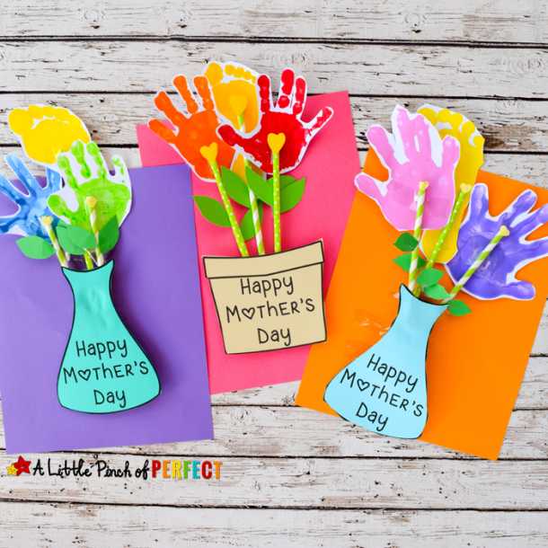 15 Mother's Day Craft Ideas for Kids (Part 1) - Mother's Day Craft Ideas for Kids, Mother's Day Craft Ideas, mother's day, DIY Mother's Day Crafts, DIY Happy Mother's Day Cards