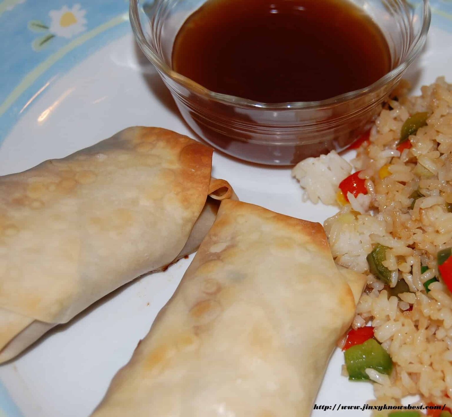 Crispy Egg Rolls With A Heartfelt Twist